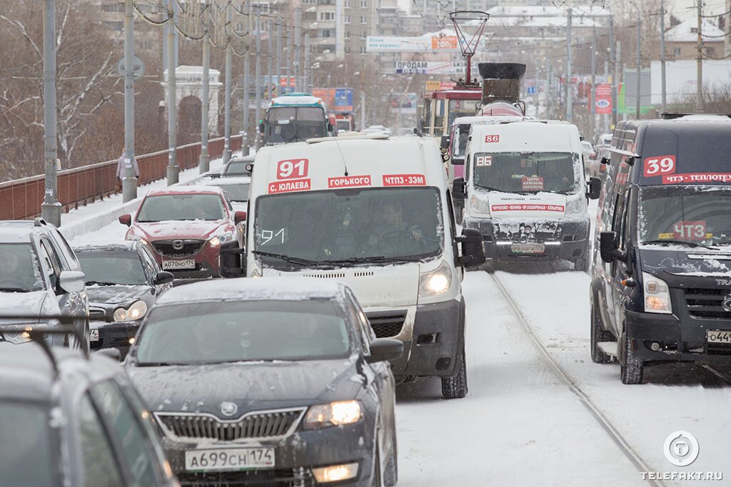 В Челябинске усилили контроль за транспортом в период НМУ