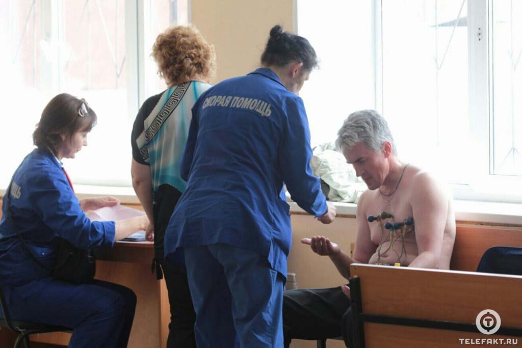 Экс-главе УФМС Сергею Рязанову во время оглашения приговора стало плохо